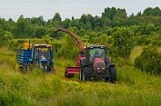 Агрофирма "Тукса" заканчивает кормозаготовку.
